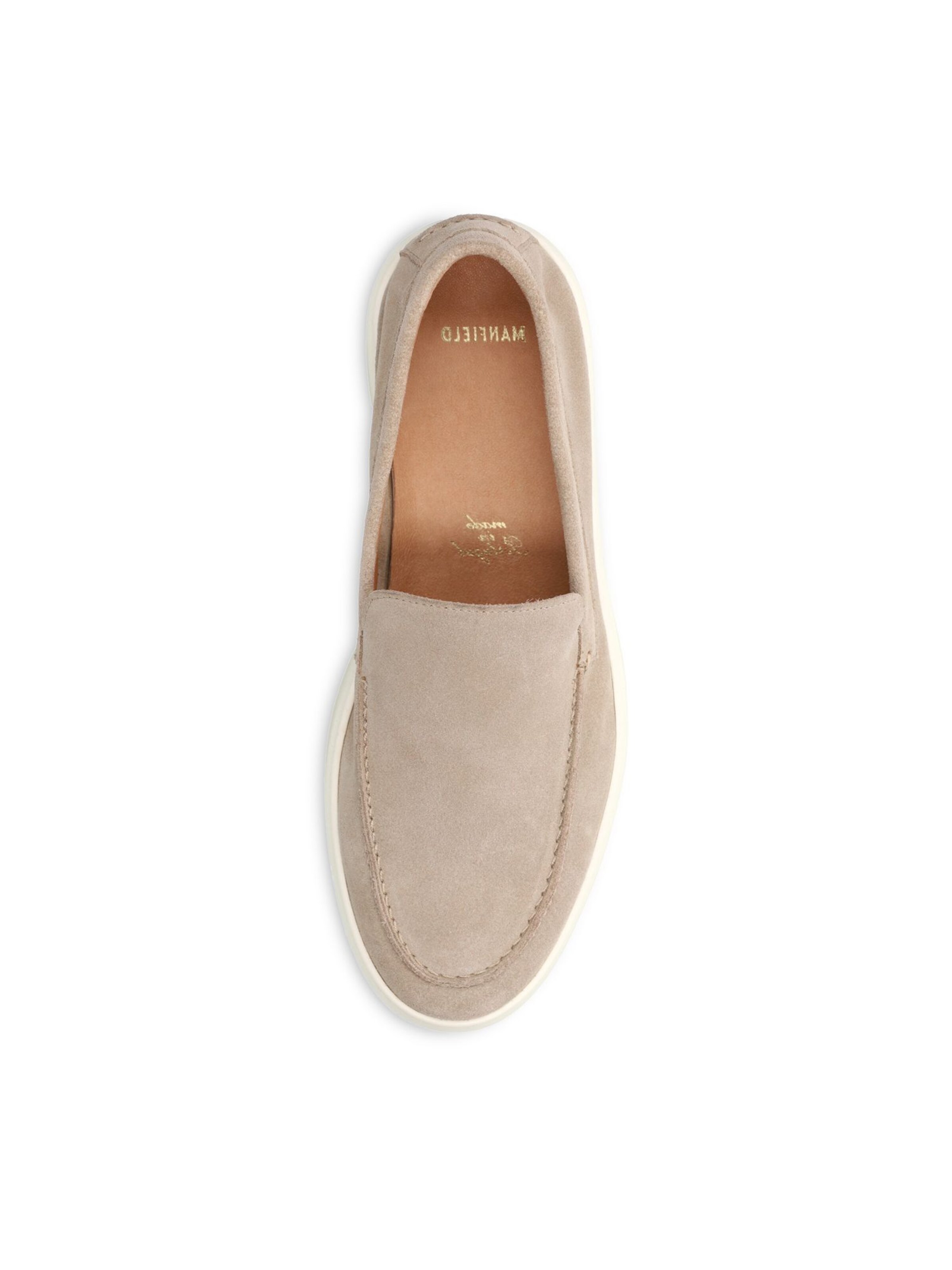 MANFIELD Mocassins in Beige