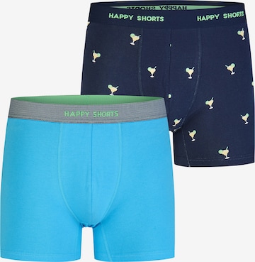 Happy Shorts - Calzoncillo boxer ' Jersey ' en azul: frente