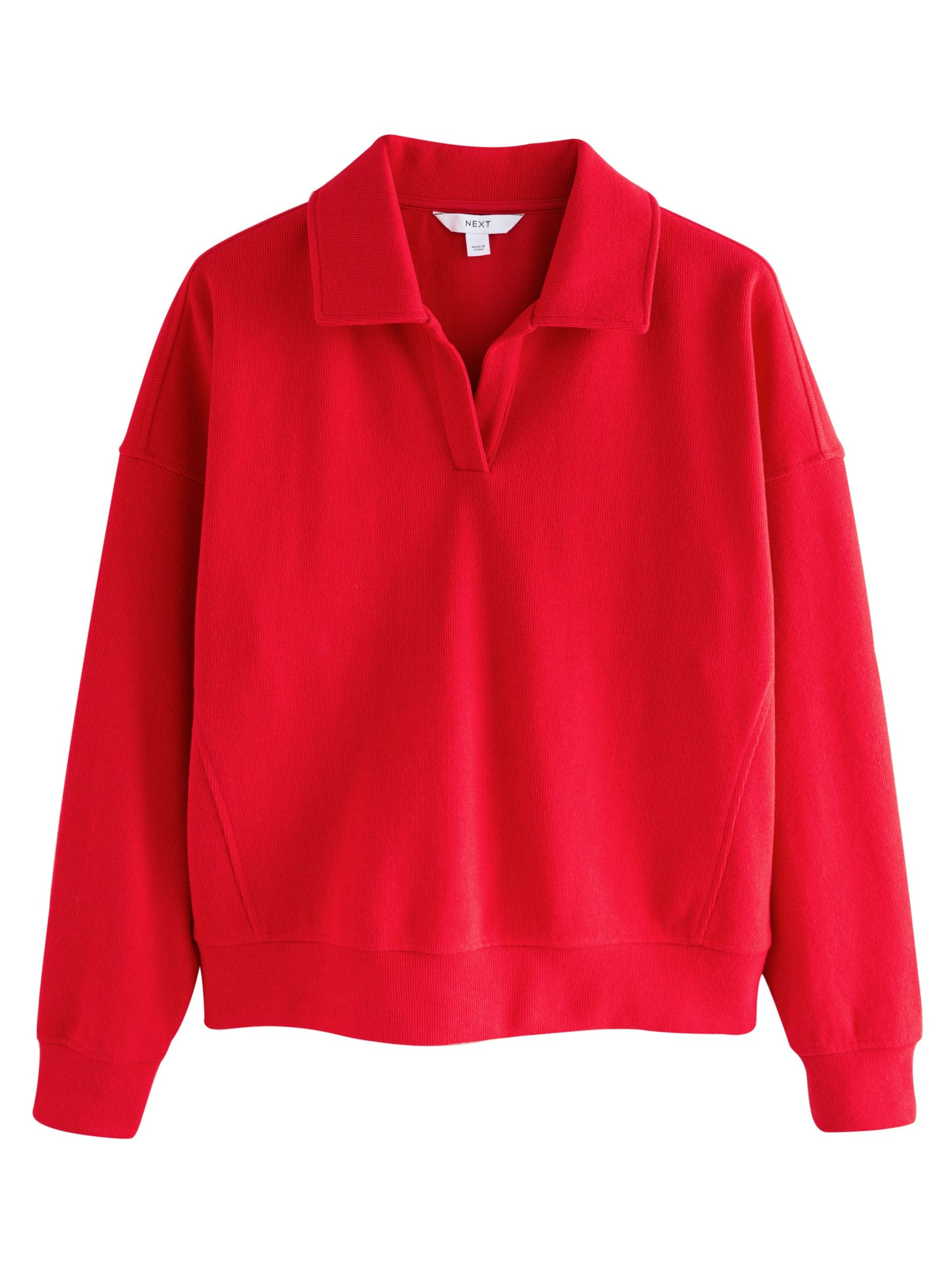 Next - Jersey 'Rugby' en rojo: frente