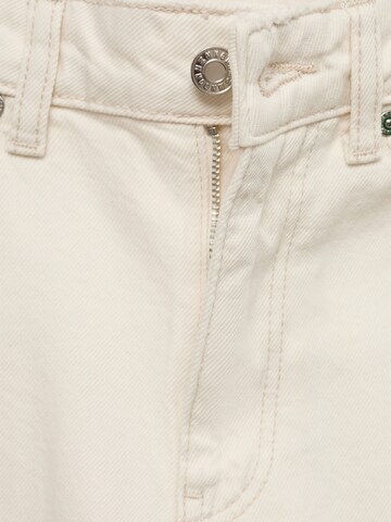 MANGO Regular Jeans 'BLANCA' in Weiß