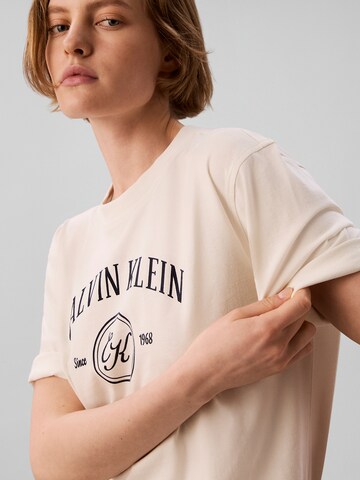 Calvin Klein Jeans Shirt in Beige