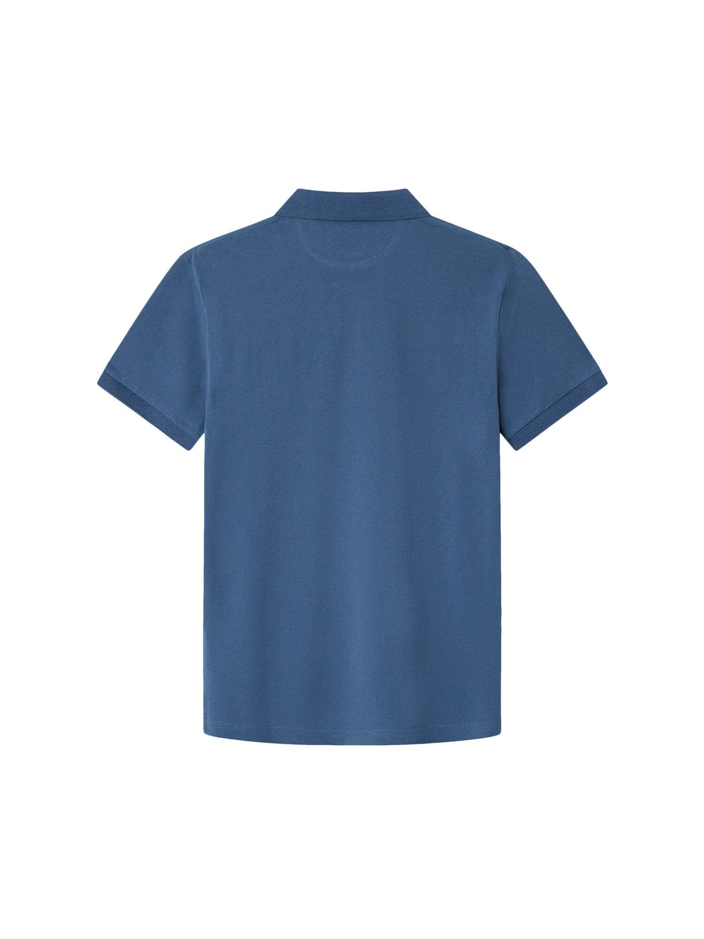 Hackett London Poloshirt in Blau