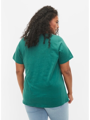 Zizzi T-Shirt in Grün
