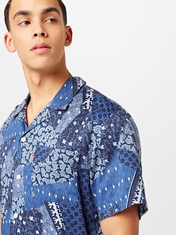 LEVI'S ® Comfort fit Button Up Shirt 'Sunset Camp' in Blue