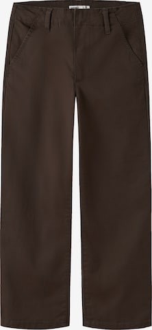 NAME IT Loosefit Bukser i brun: forside