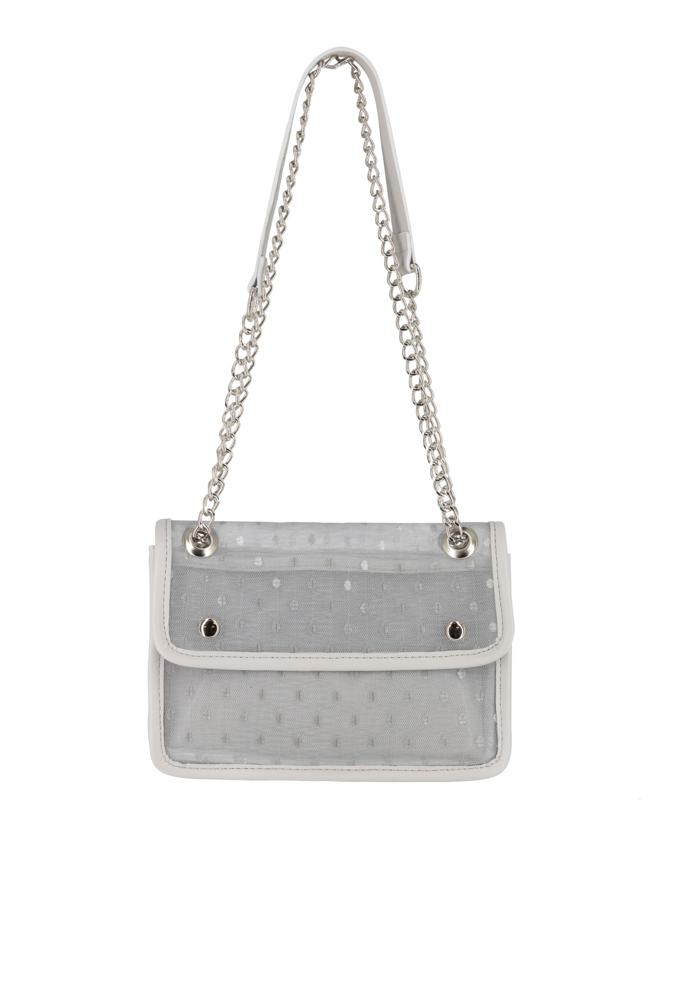 MYMO Сумка через плечо в Серый: спереди