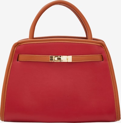 Usha Handtasche in gold / orange / rot, Produktansicht