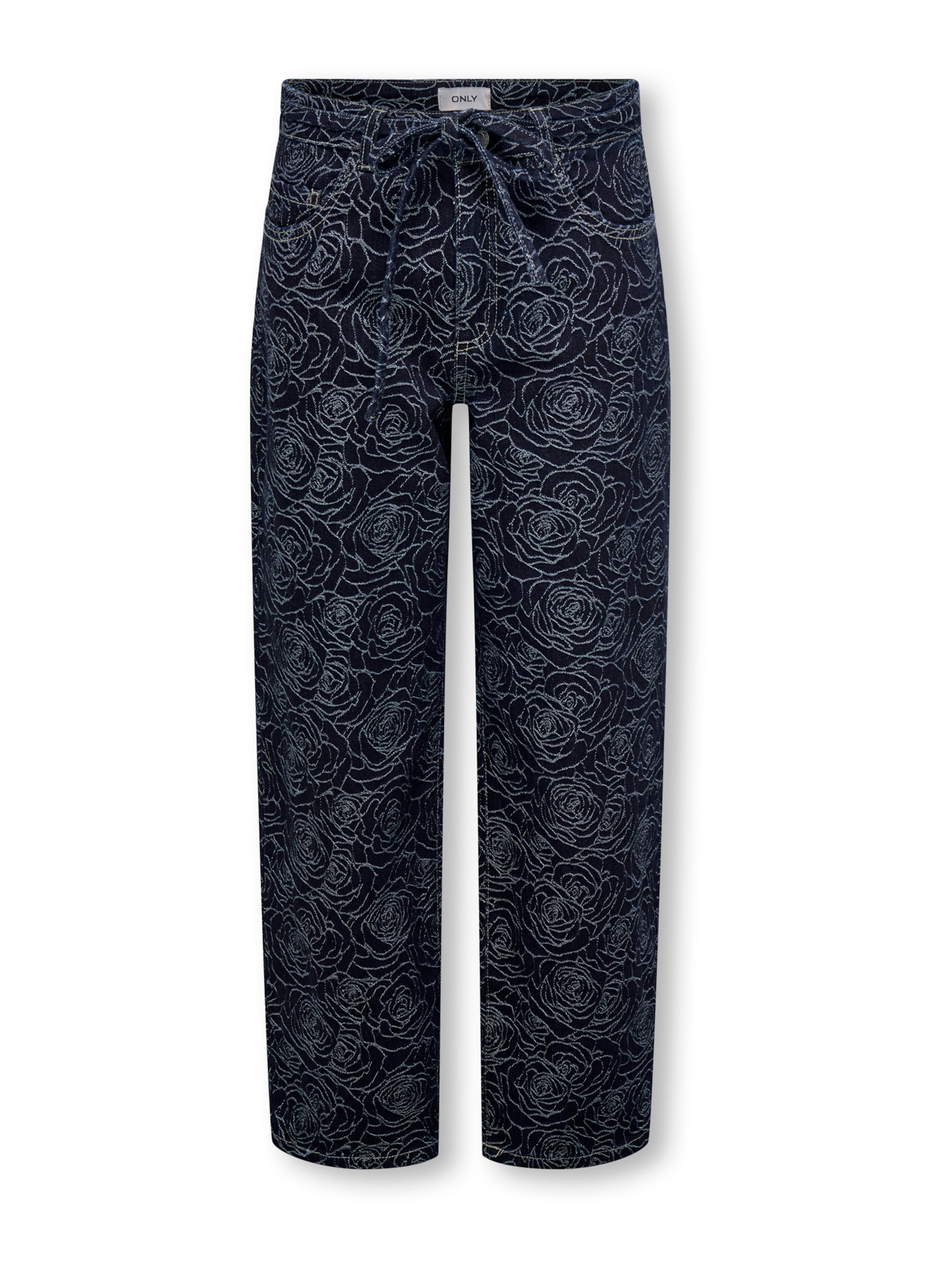 ONLY GIRLS Wide Leg Jeans 'KOGGianna' in Blau: Vorderseite