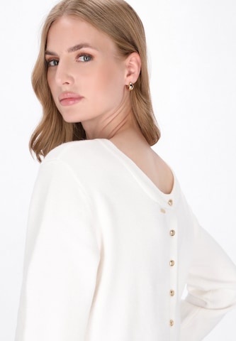 Cardigan DreiMaster Klassik en blanc