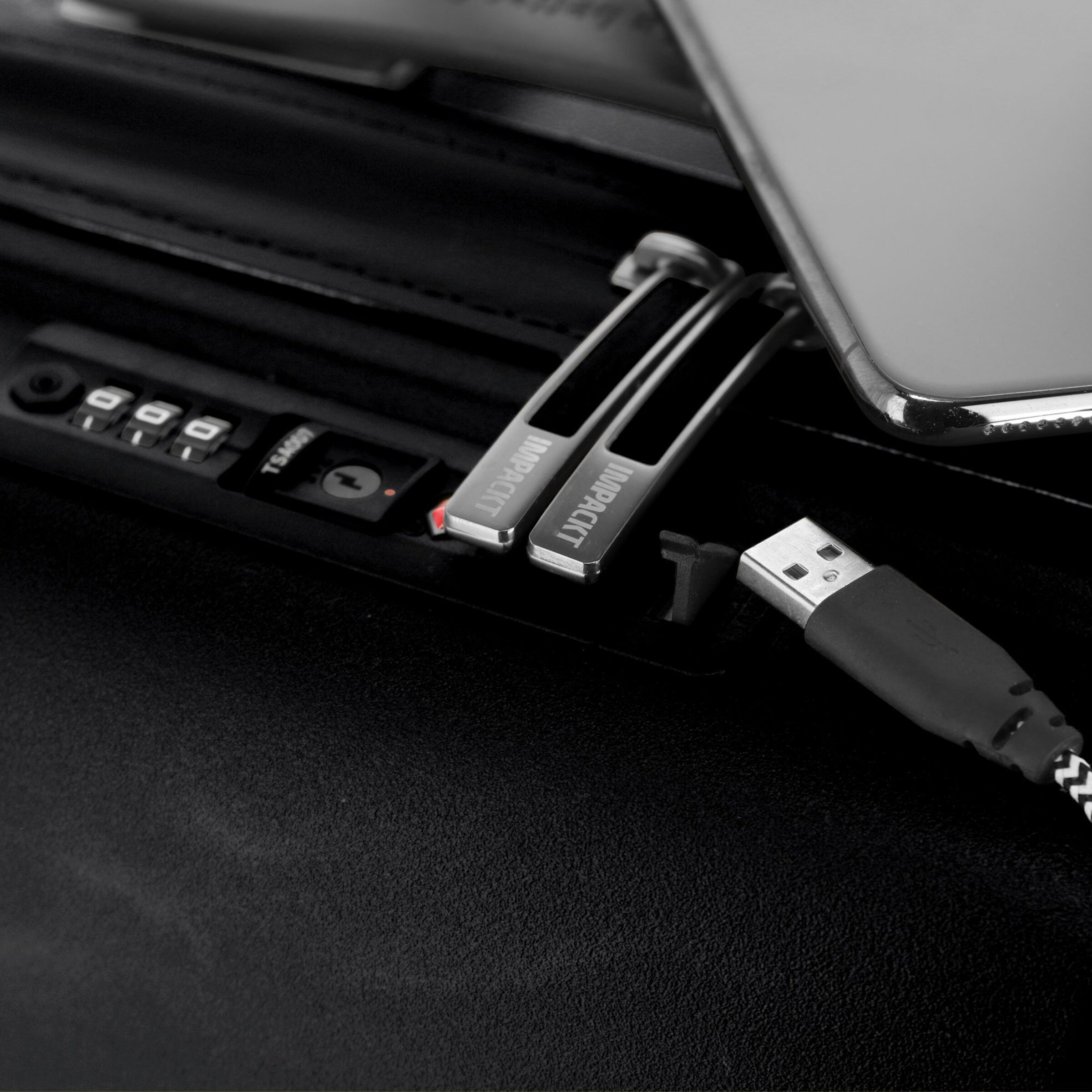 Trolley 'IP1' di IMPACKT in nero