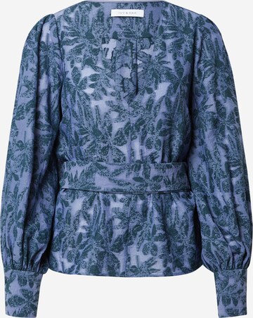 IVY OAK Blouse in Blauw: voorkant