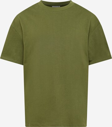WEEKDAY Тениска 'Great' в зелено: отпред