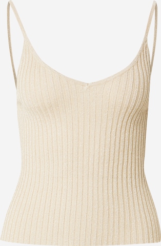 Molly BRACKENTop s naramenicama - bež boja: prednji dio