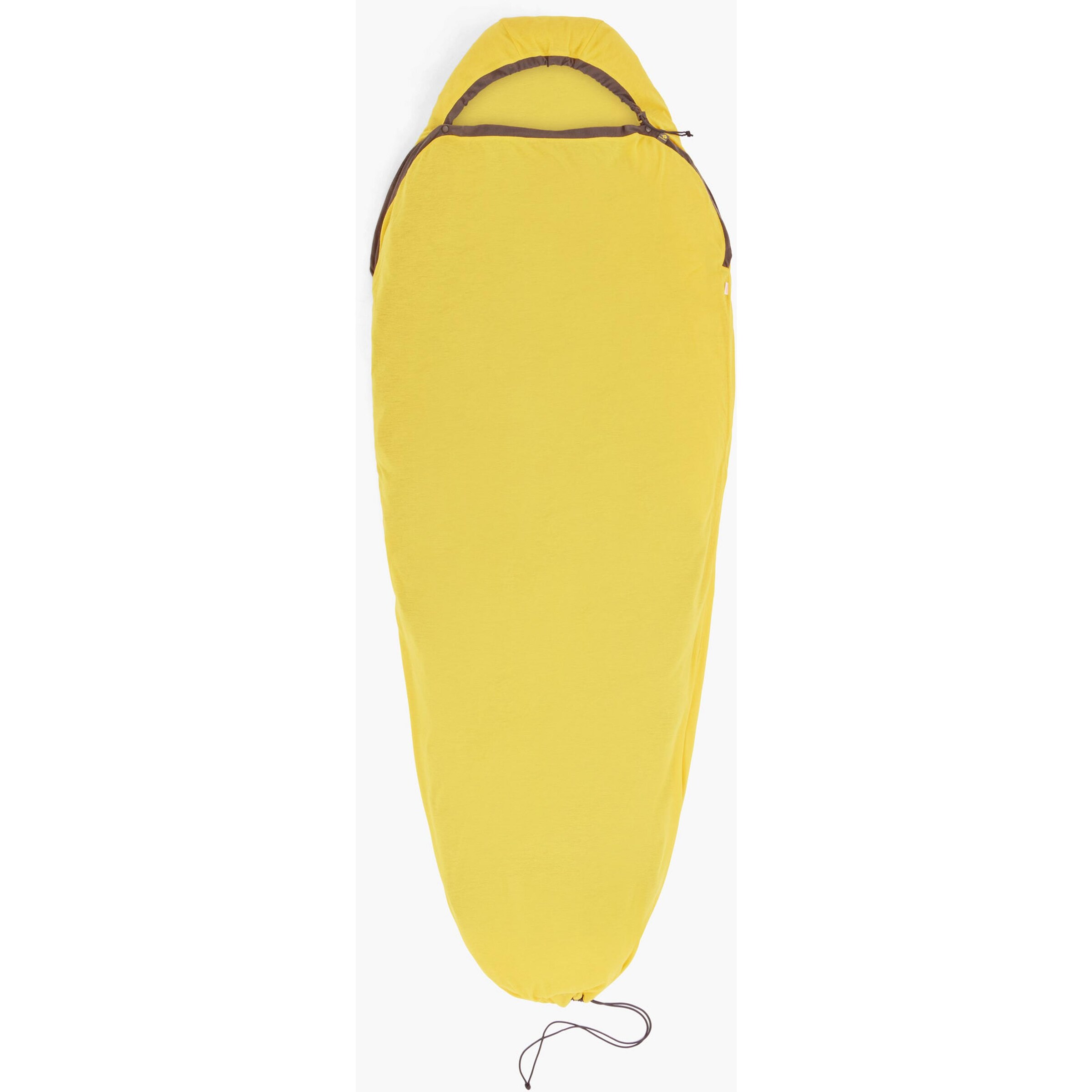SEA TO SUMMIT Sleeping Bag in Yellow: front