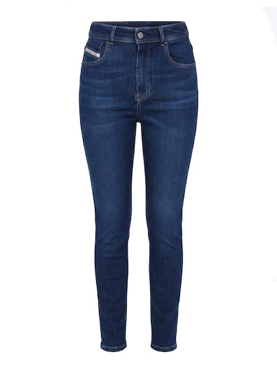 DIESEL Jean '1984 SLANDY-HIGH' en 26/30 en bleu foncé, Vue avec produit