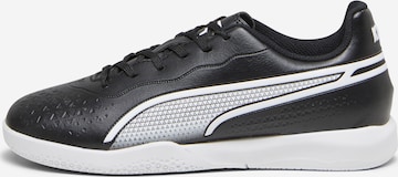 Scarpa sportiva 'King Match It' di PUMA in nero: frontale