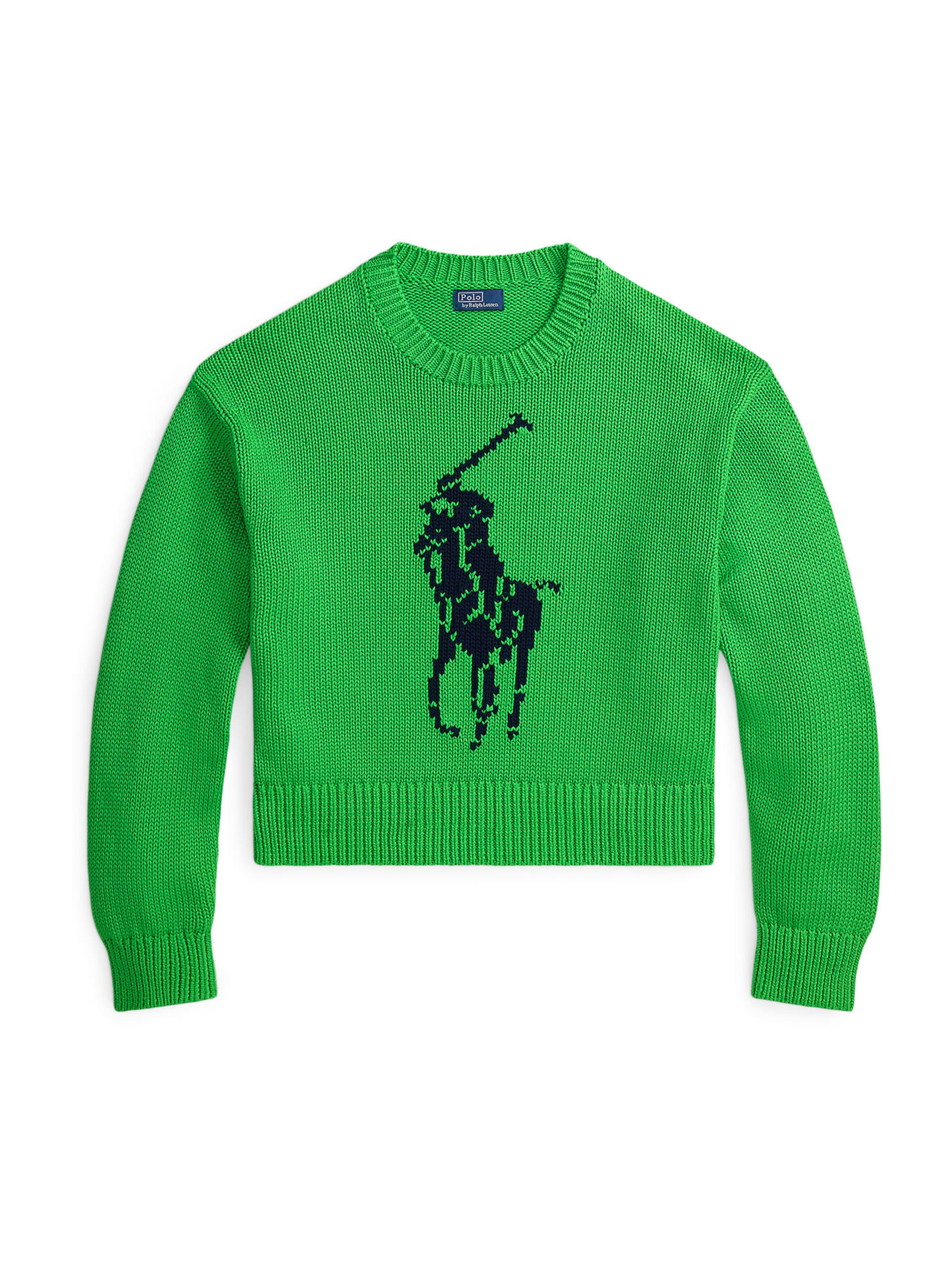 žalia Polo Ralph Lauren Megztinis: priekis