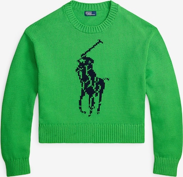 žalia Polo Ralph Lauren Megztinis: priekis
