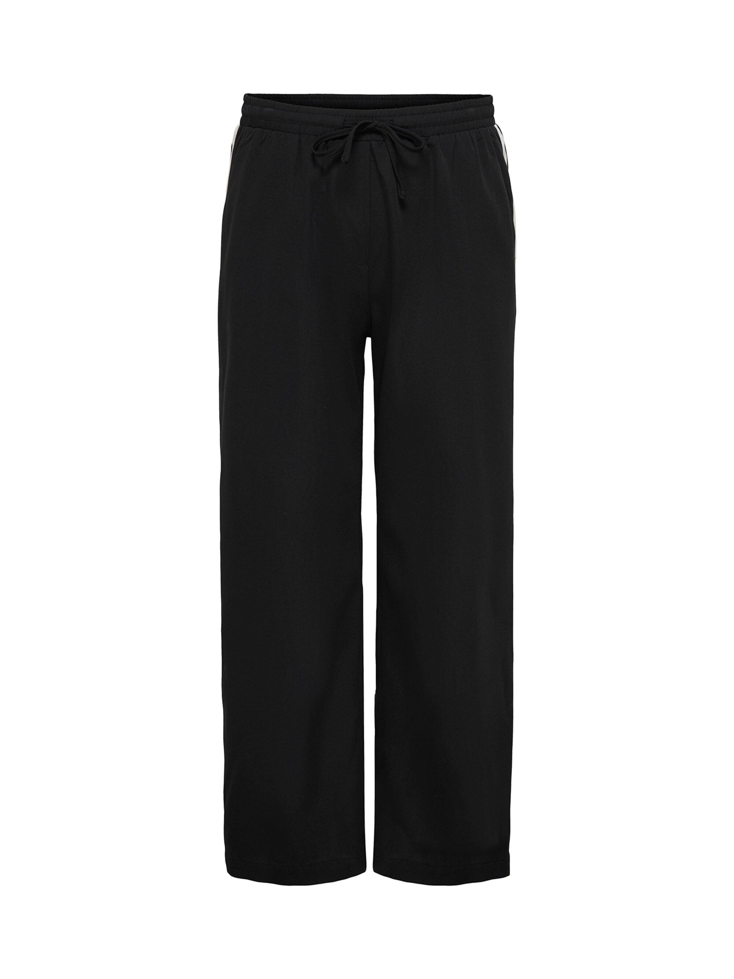 ONLY Carmakoma - regular Pantalón en negro: frente