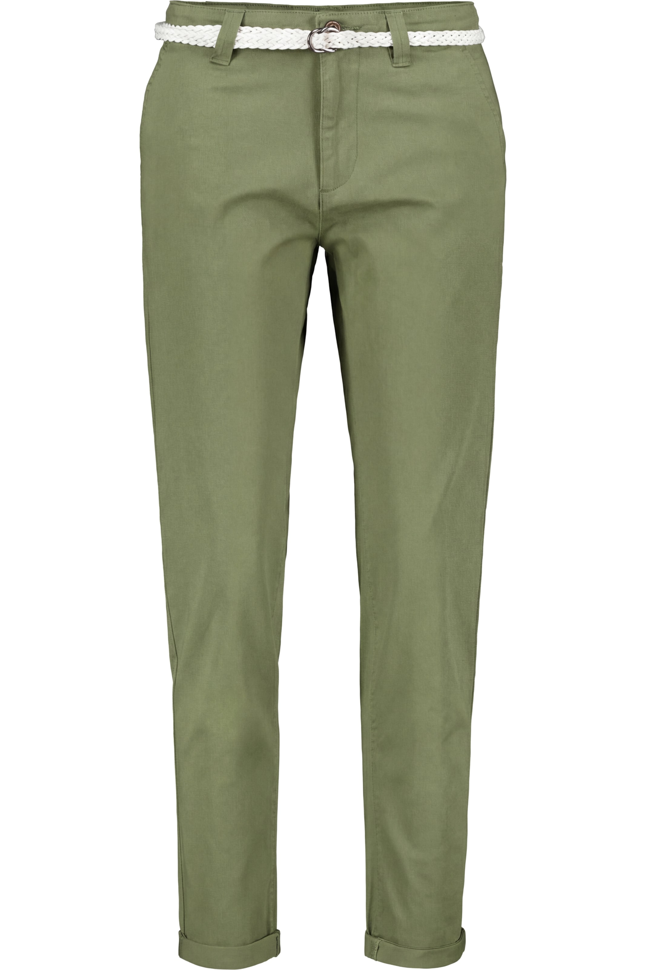 alife & kickin Regular Pants 'Hiroko' in Green: front