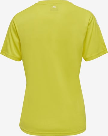 T-shirt fonctionnel 'Poly' Hummel en jaune