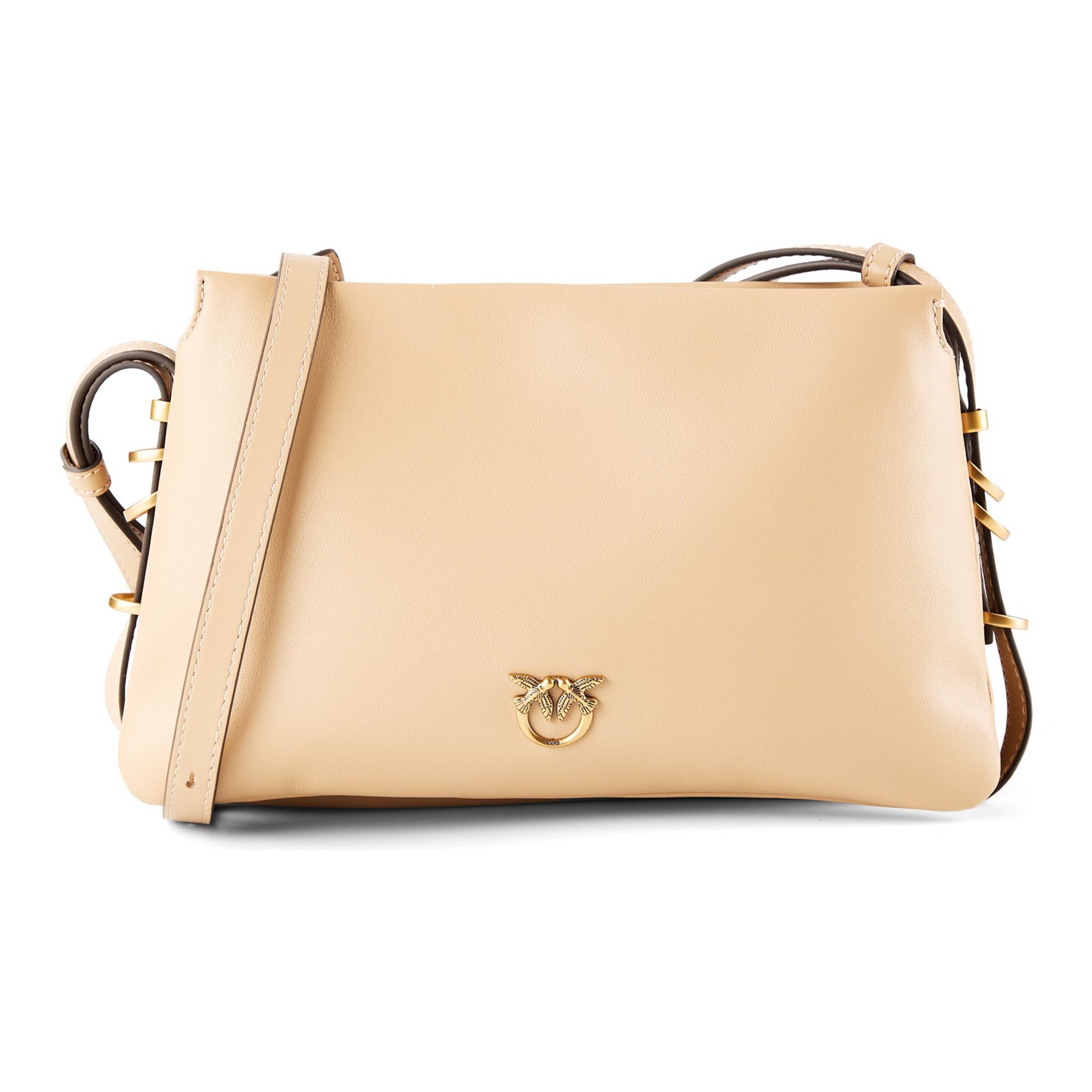 Sac à bandoulière 'Triplet' PINKO en beige : devant