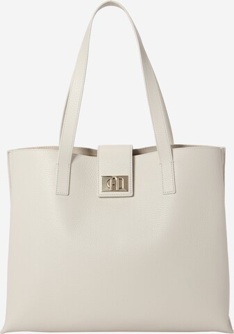 FURLA Shopper 'ERACLE' in White: front