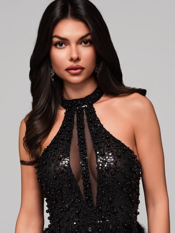 Ombre Abendkleid‌‌ in Schwarz