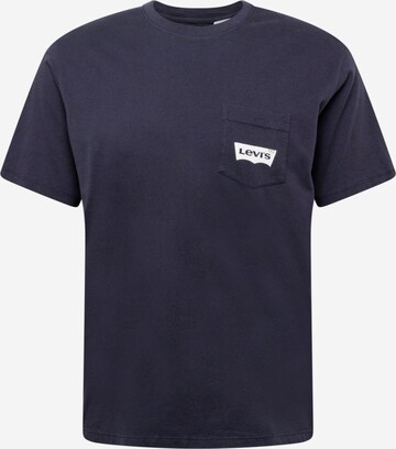 LEVI'S ® Shirt 'Relaxed Graphic Pocket' in Blau: predná strana