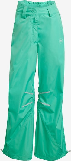 ADIDAS BY STELLA MCCARTNEY Pantalón deportivo 'Woven Track' en turquesa / gris plateado / blanco, Vista del producto