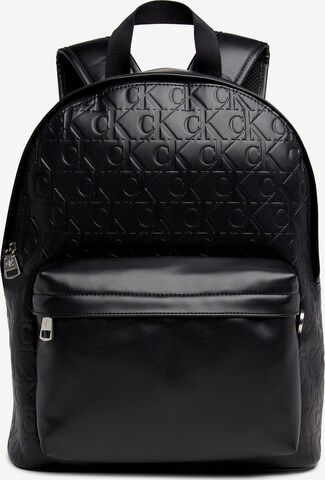 Sac à dos Calvin Klein Jeans en noir : devant