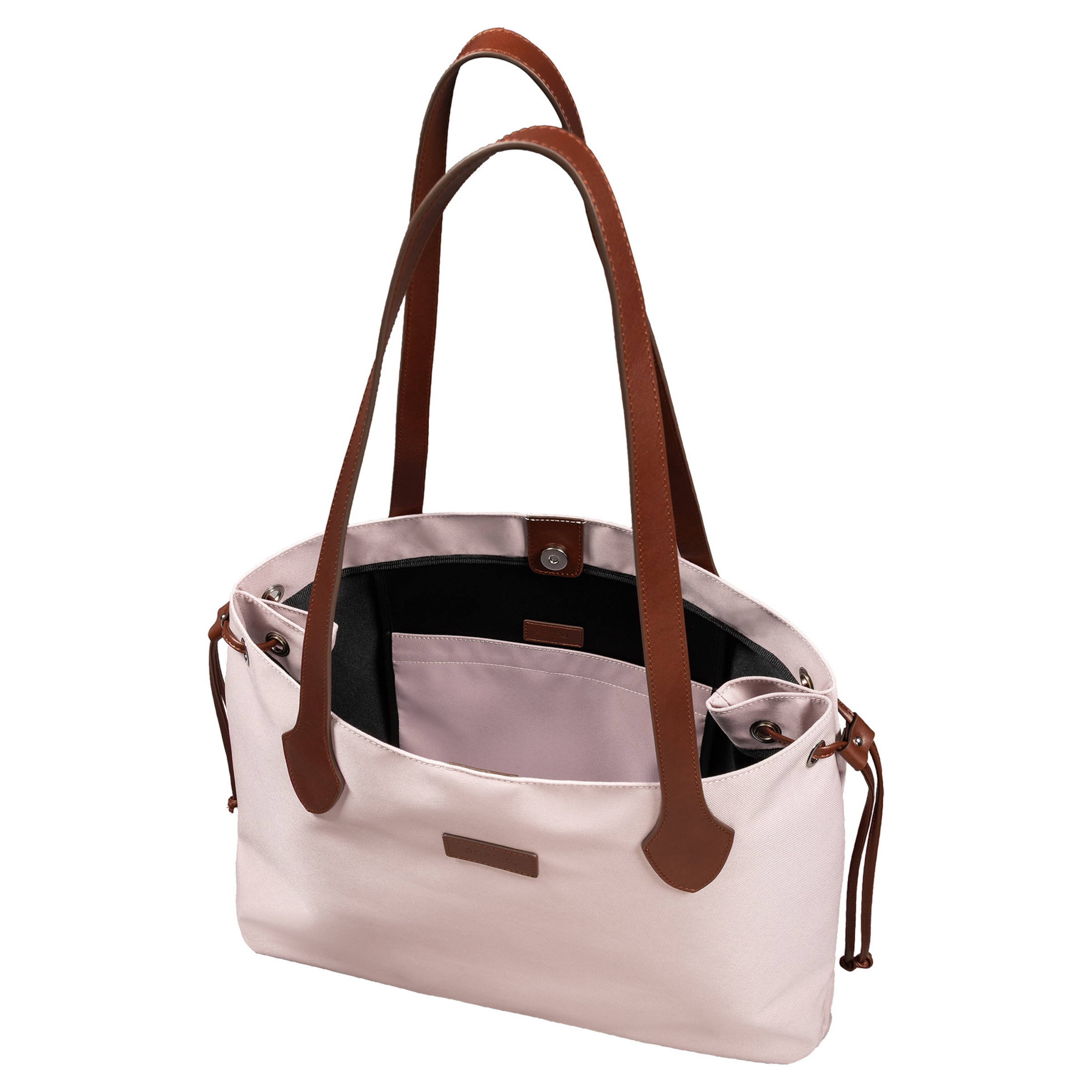 Borsa a spalla di Roeckl in rosa