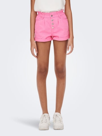 ONLY Regular Shorts 'Cuba' in Pink: predná strana