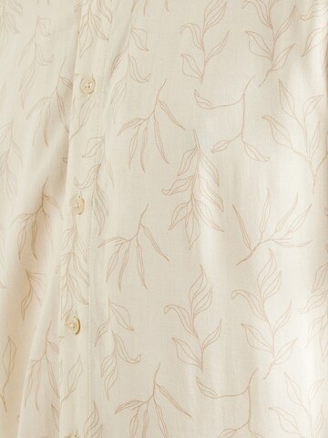 BLEND Regular fit Button Up Shirt 'BHACE' in Beige