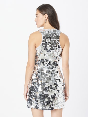 NA-KD Cocktail Dress in Silver