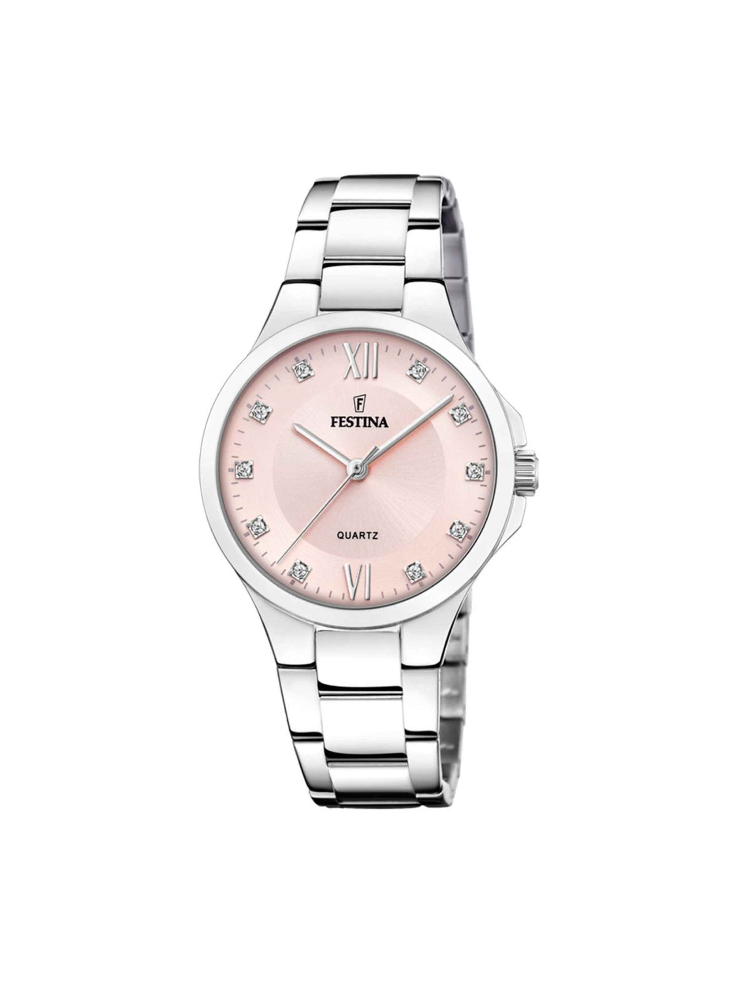 Montre à affichage analogique FESTINA en rose : devant