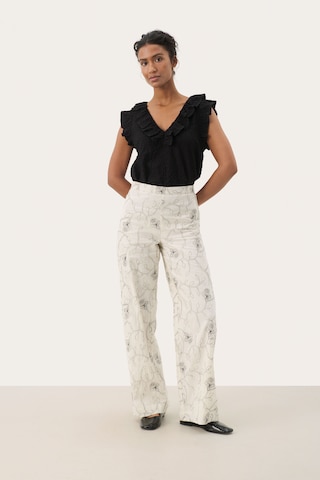 Part Two Regular Broek in Wit