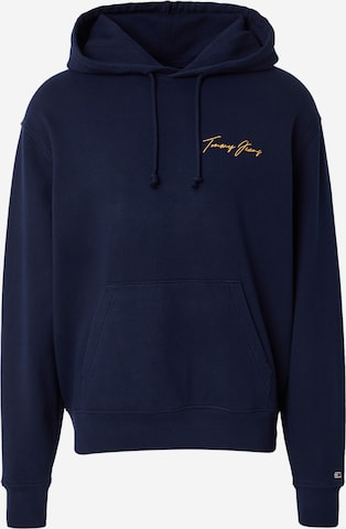 zils Tommy Jeans Sportisks džemperis 'BEACH CLUB': no priekšpuses