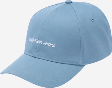 Calvin Klein Jeans Cap in Blue: front