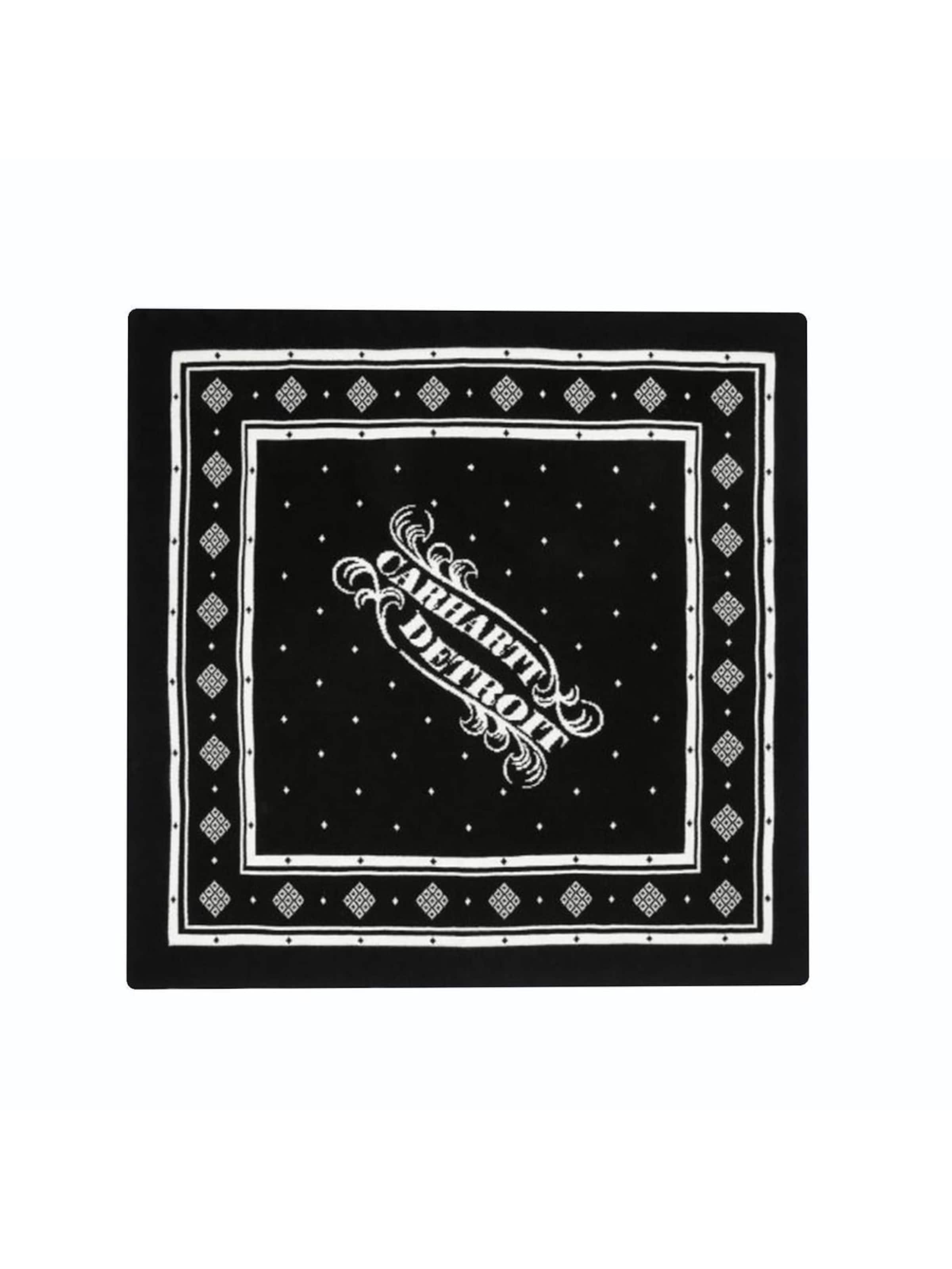 Carhartt WIP Scarf '3 One 3 Bandana Black / Wax' in Black: front