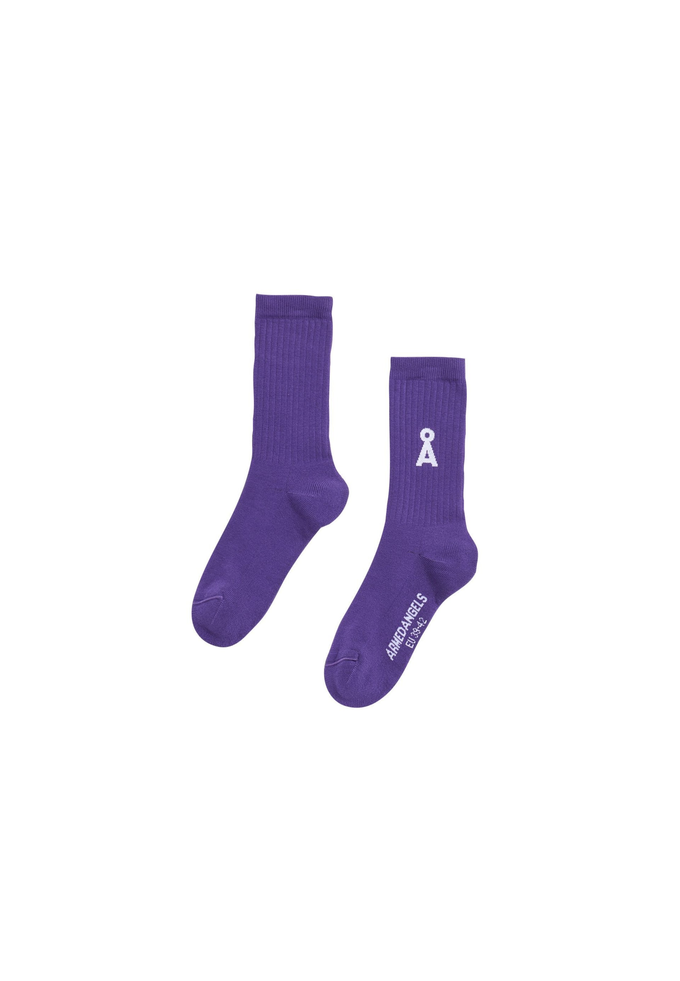 ARMEDANGELS Socken in Lila: Vorderseite