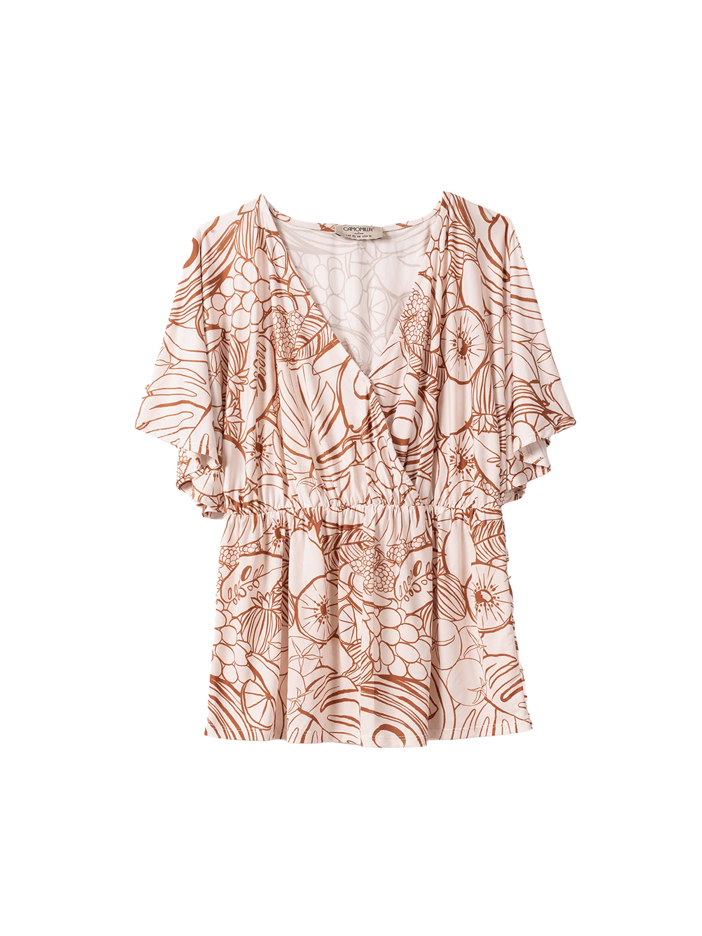 T-shirt 'Shantal' Camomilla Italia en blanc : devant