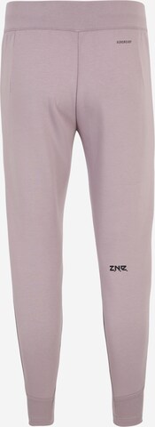 ADIDAS SPORTSWEAR Zúžený strih Športové nohavice 'Z.N.E. Premium' - fialová