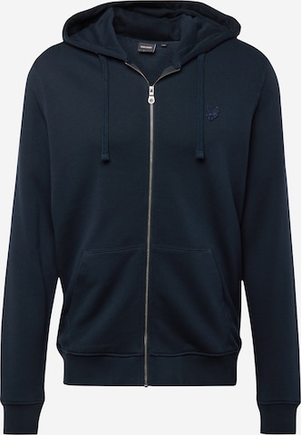 Lyle & Scott Sweat jacket in Blue: front