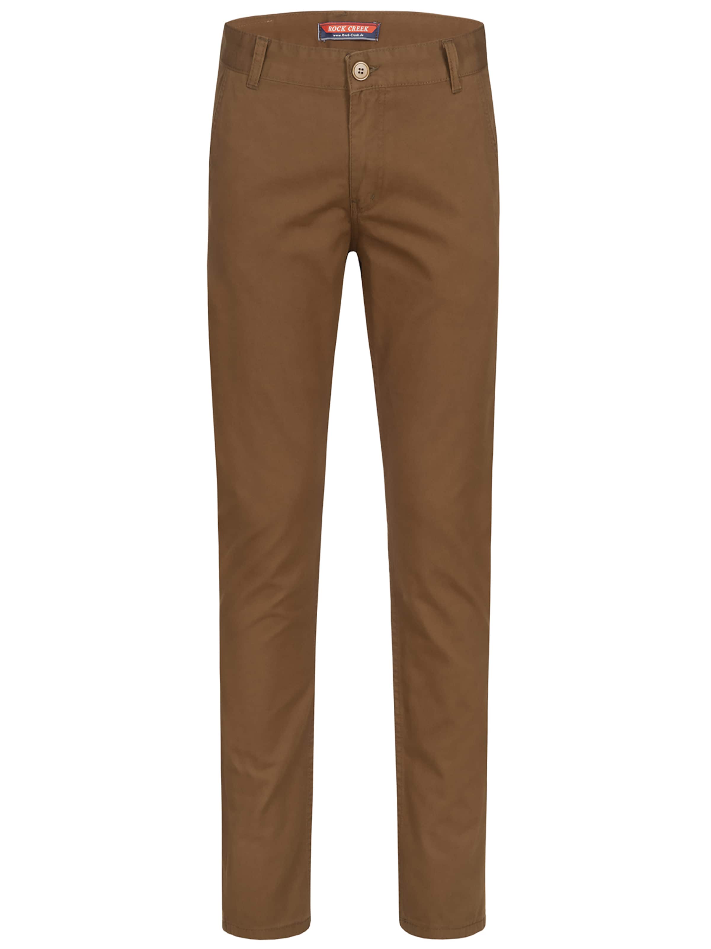 Rock Creek Hose in Braun: Vorderseite