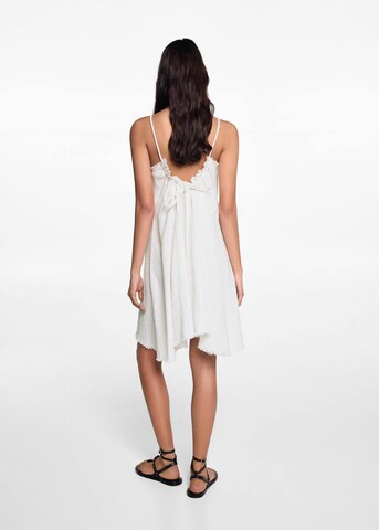 MANGO TEEN Kleid 'Caleta' in Weiß