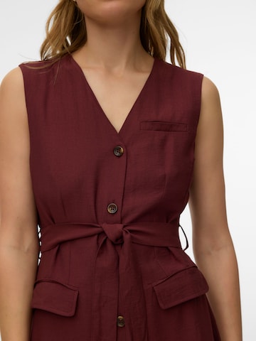 VERO MODA - Vestido camisero 'VMJAYLIN' en rojo