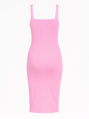 Nudyess Gebreide jurk 'Mimi' in Roze