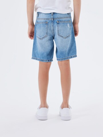 NAME IT Loosefit Jeans 'SILAS' i blå