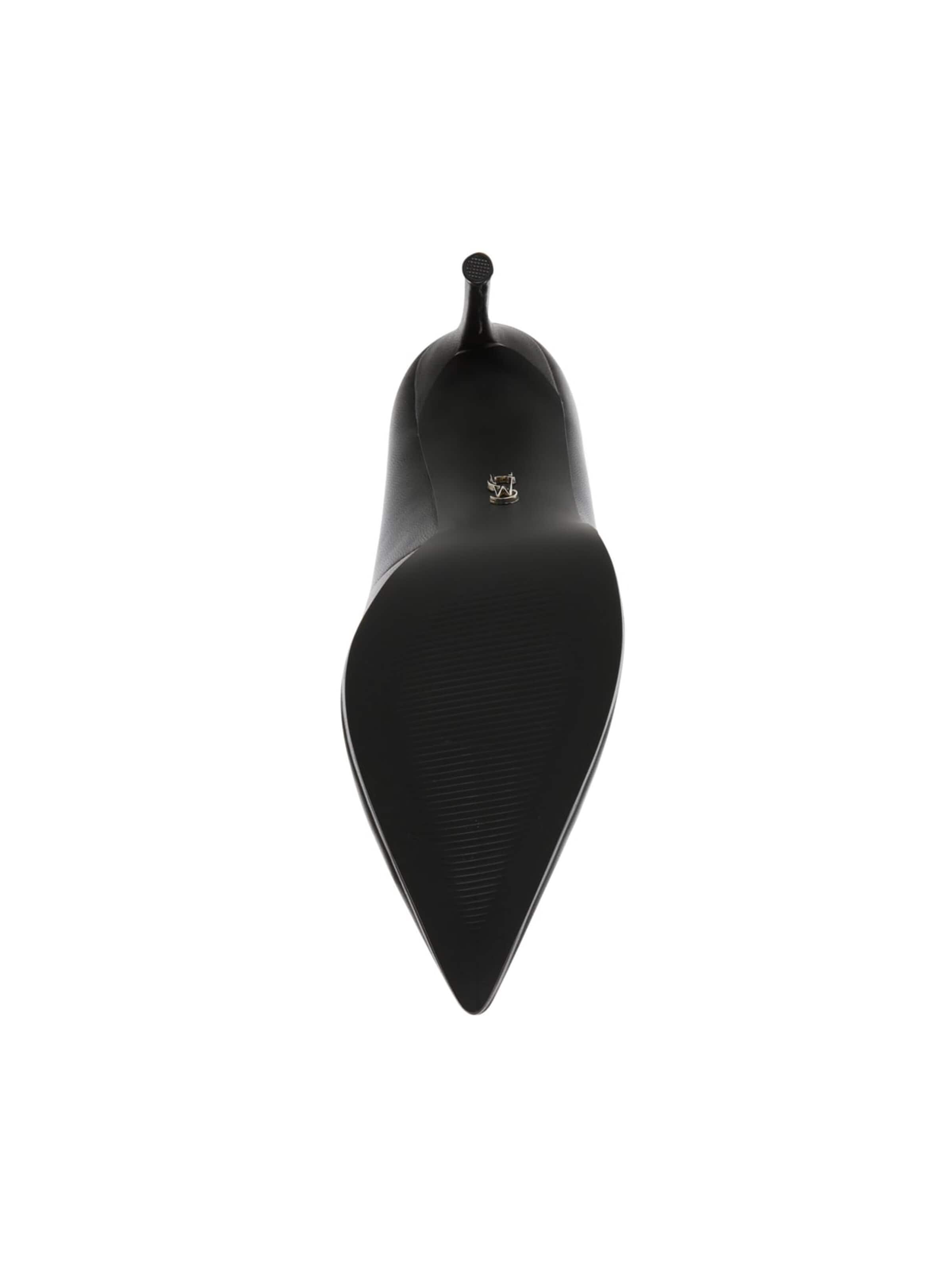 STEVE MADDEN Czółenka 'Klassy Black Lea Nappa Lea' w kolorze czarny